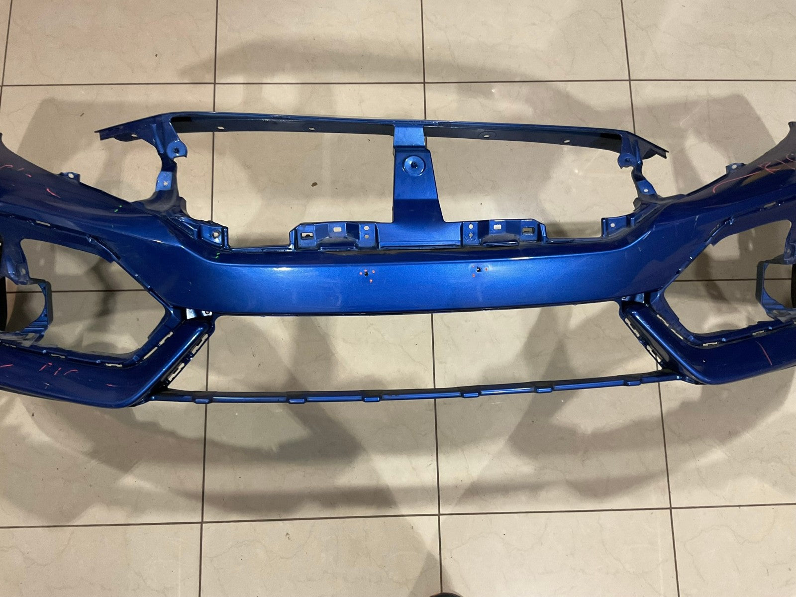Front Bumper Cover Blue 2017-2019 Honda Civic Hatchback 71101+tg6+zz00 OEM