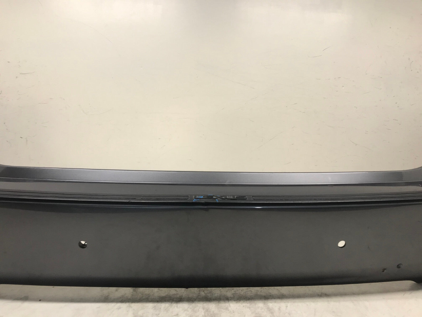 Rear Bumper Cover Gray 16-19 Lexus RX350/RX450H Base/F Sport w/Sensor Holes OEM