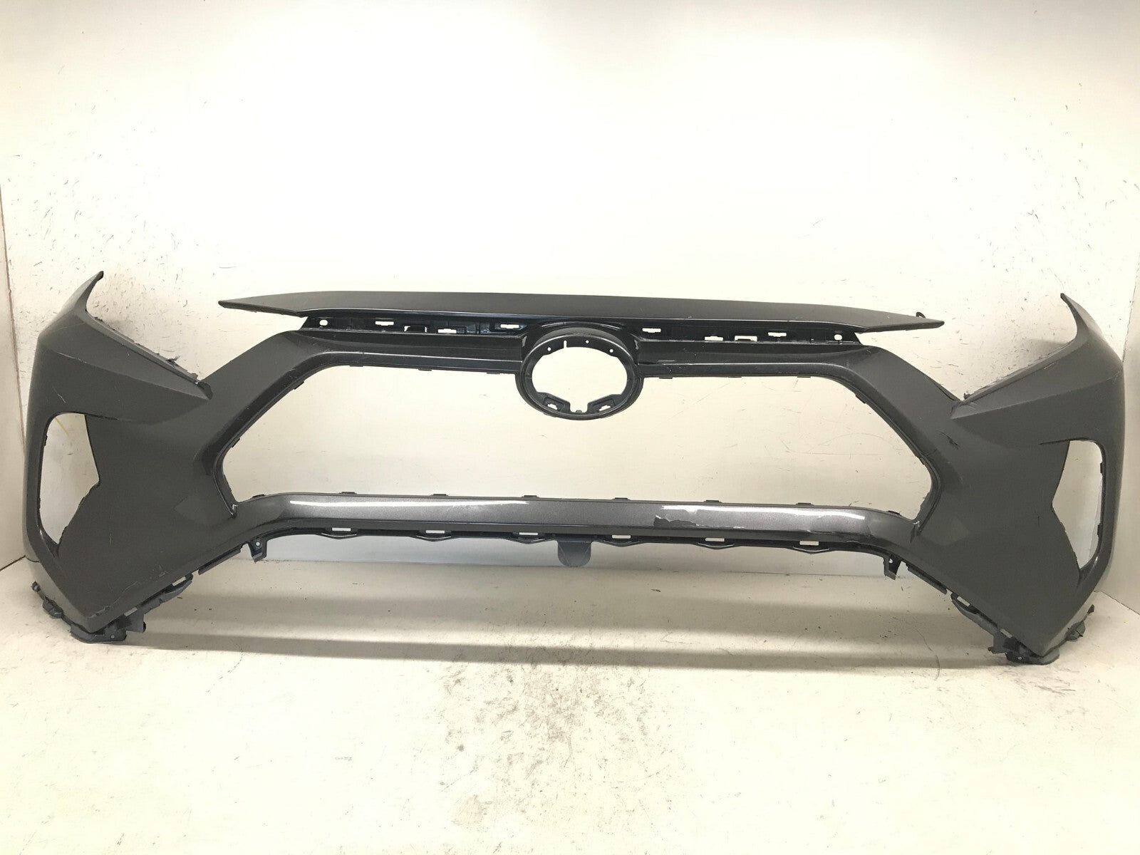 Front Bumper Cover Gray Toyota RAV4 LE/XLE/Hybrid LE 2019-2021 52119-0R200 OEM