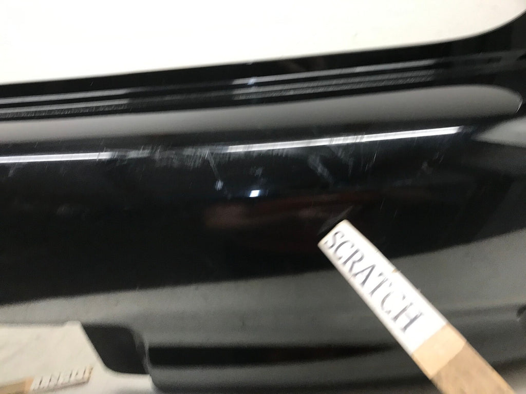 Rear Bumper Cover Infiniti QX56 Base w/Sensor Holes Black 11 13 85022-1LA0H OEM
