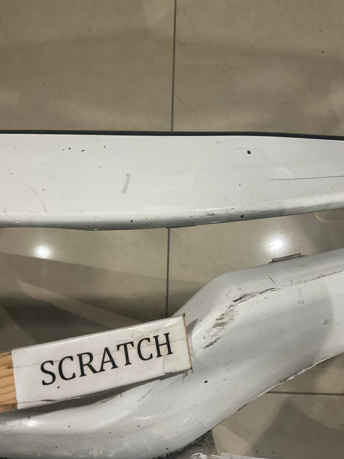 Front Bumper Cover White Toyota Camry 2021 2022 52119-06E20 OEM