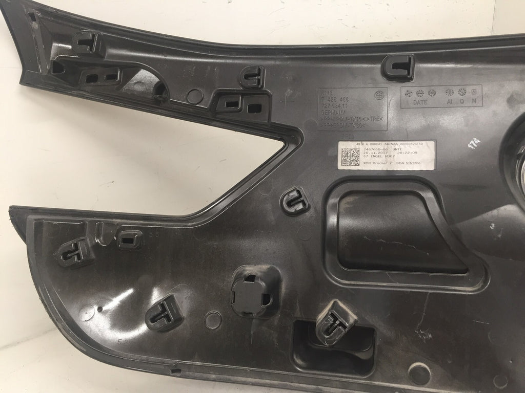 Rear Trunk Tailgate Liftgate Panel Trim BMW X2 2017-2019 51137428466 OEM