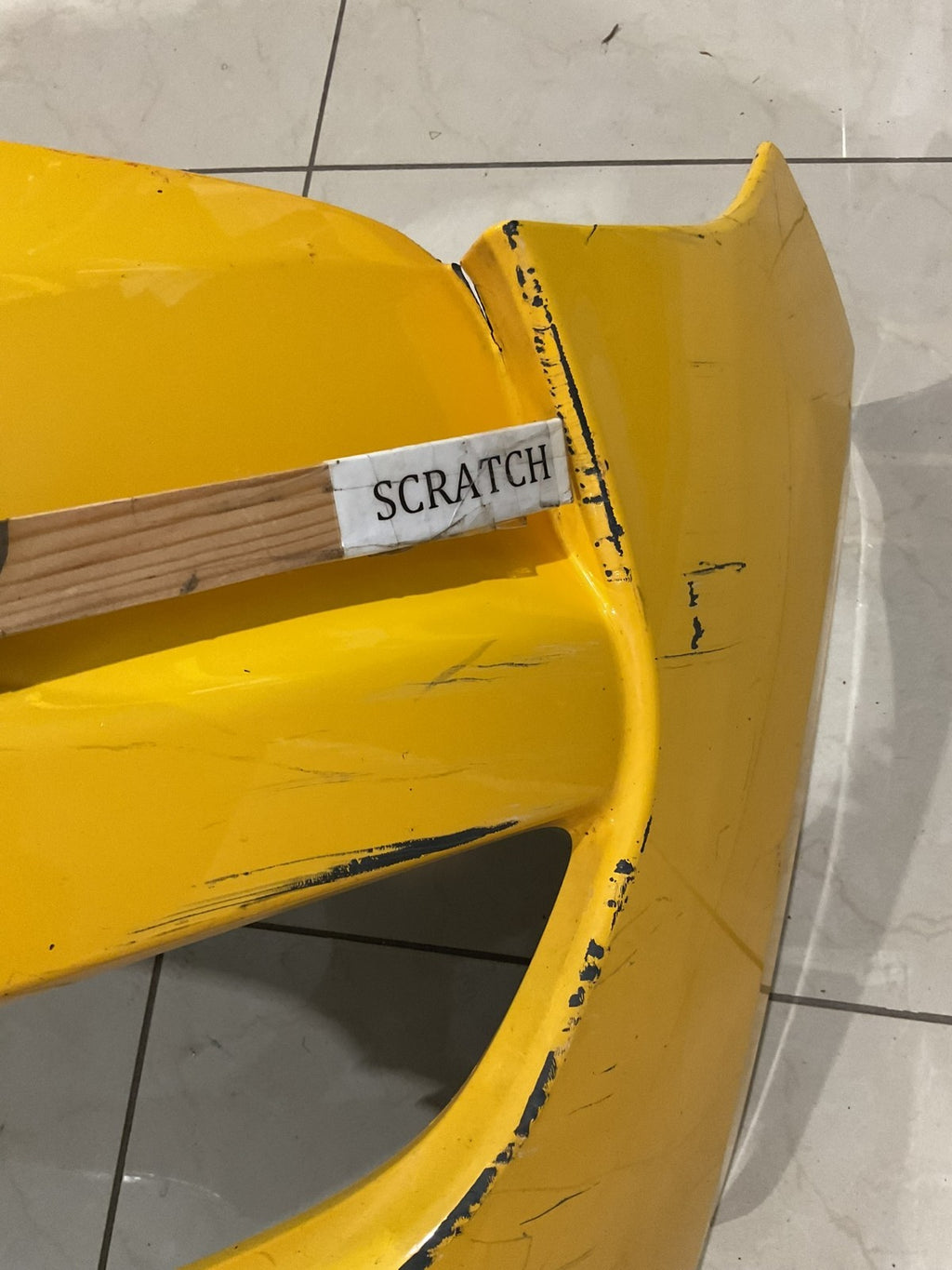 Front Bumper Cover Yellow Hyundai Veloster 2012-2017 86511+v20000 OEM