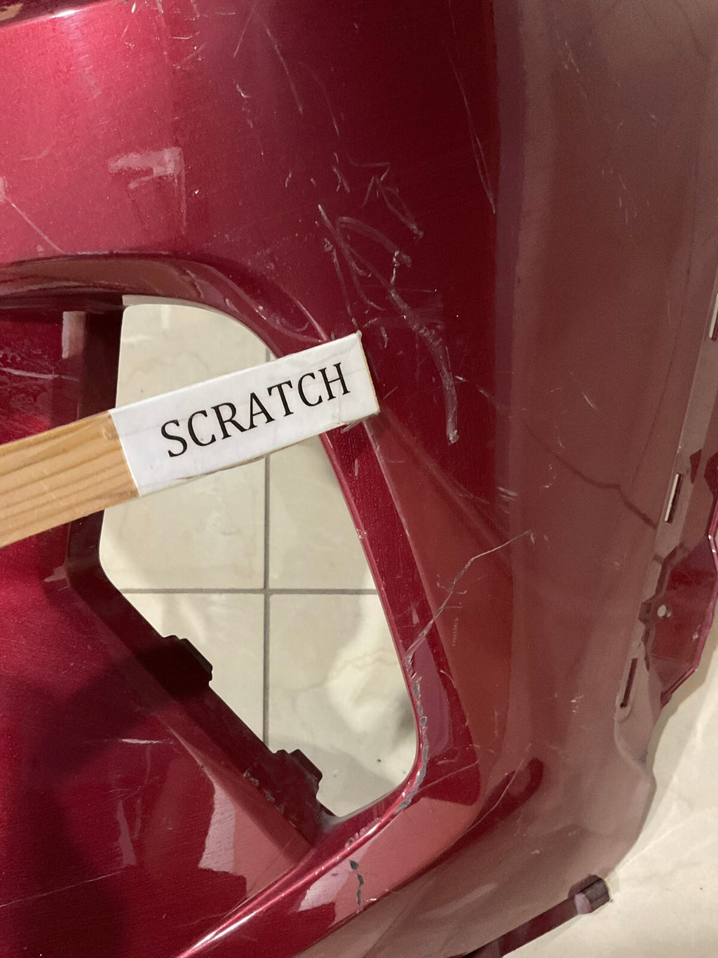 Front Bumper Cover Red Toyota RAV4 2019-2021 52119-0R200 OEM