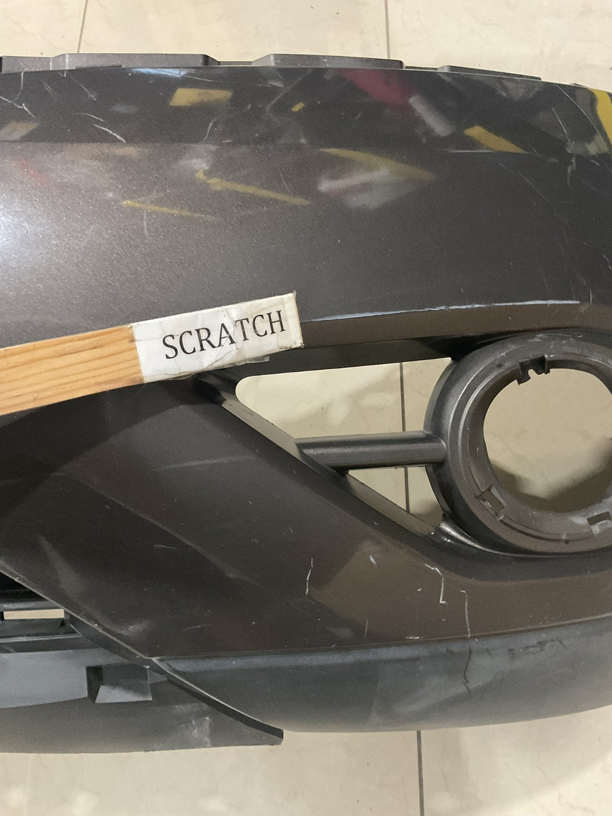 Front Bumper Cover Grey 2013 2014 2015 2016 Nissan Pathfinder CAPA