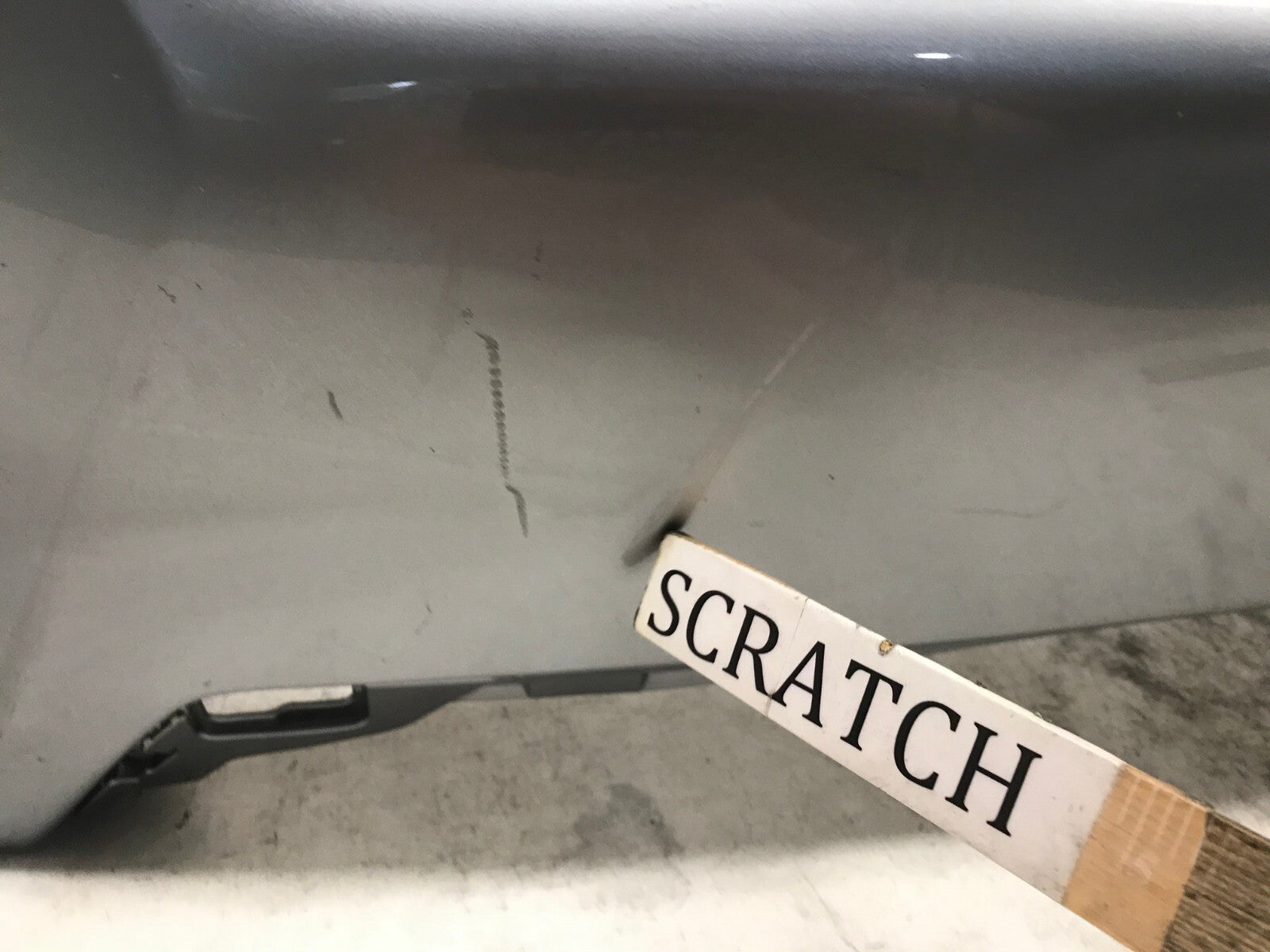 Rear Bumper Cover Silver Honda Civic Sedan EX/LX 2016-2018 71501-TBA-A010 OEM
