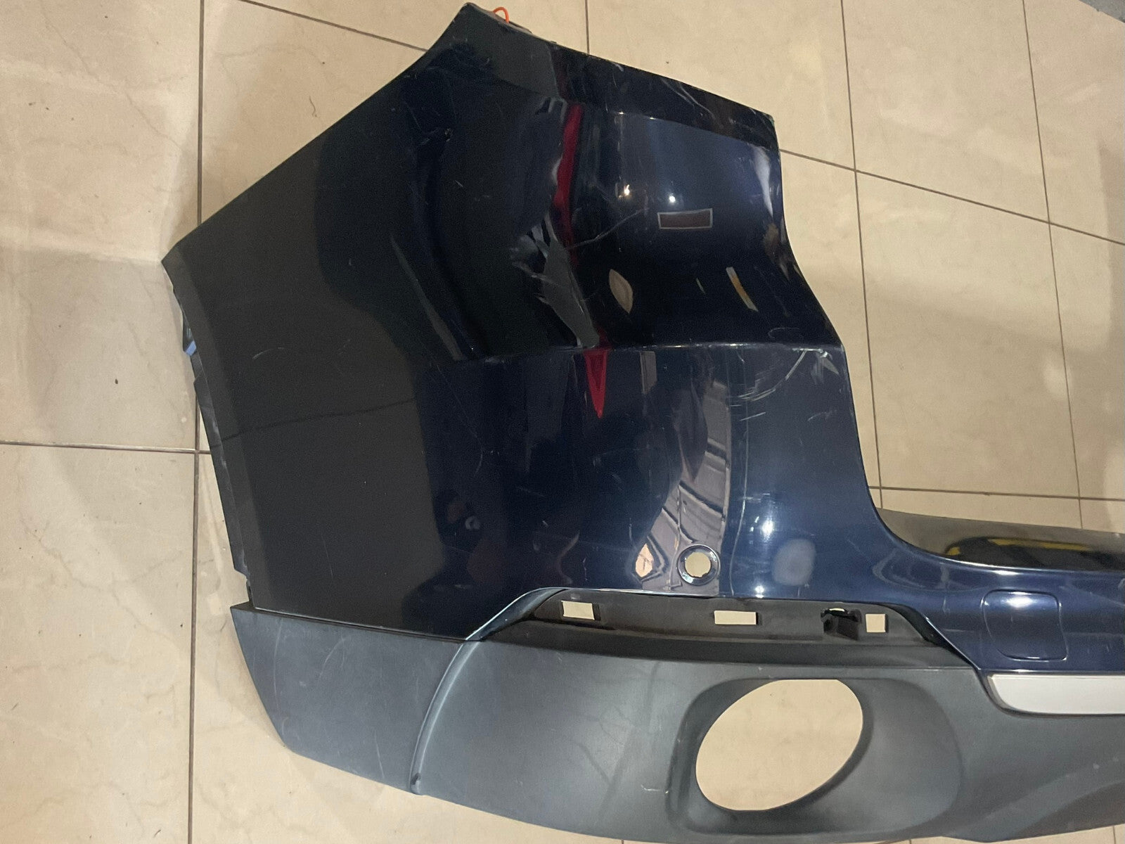 Rear Bumper Cover Blue 2014 2015 2016 BMW X5 F15 5112+7294392 OEM