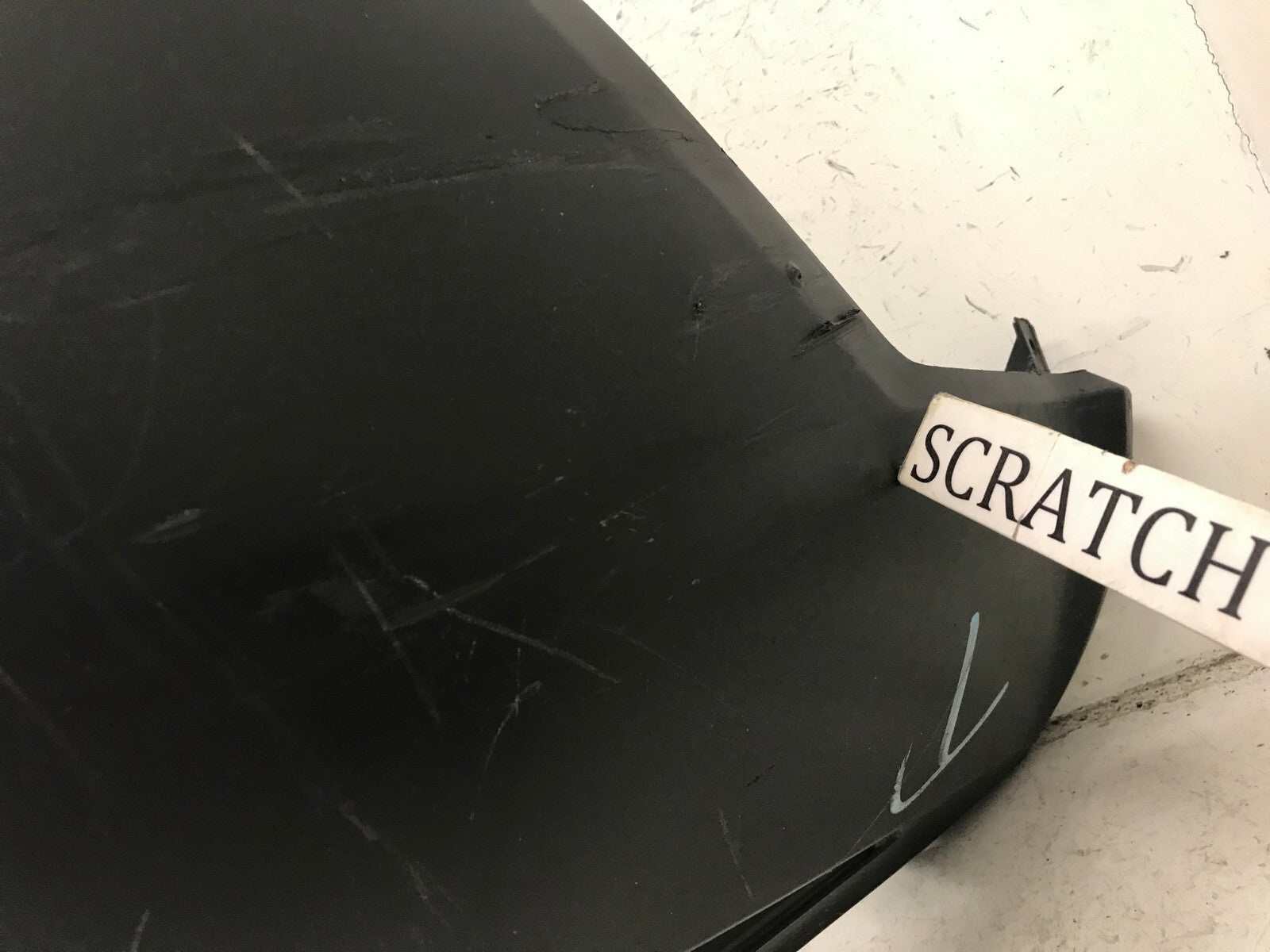 Rear Bumper Cover Black 2021-2022 Nissan Rogue Sport S/SV/SL w/Sensor Holes OEM