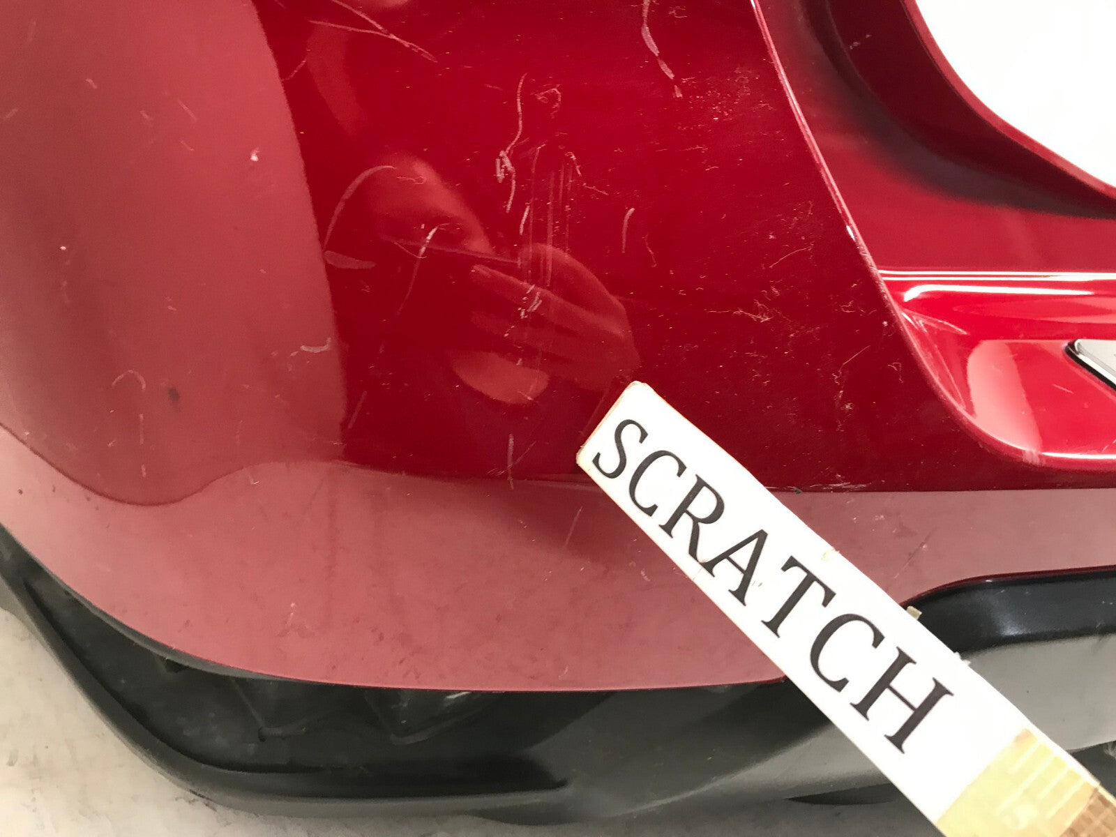 Rear Bumper Cover Nissan Rogue S SL SV SL Hybrid Red 17 18 85022-6FR0H OEM2