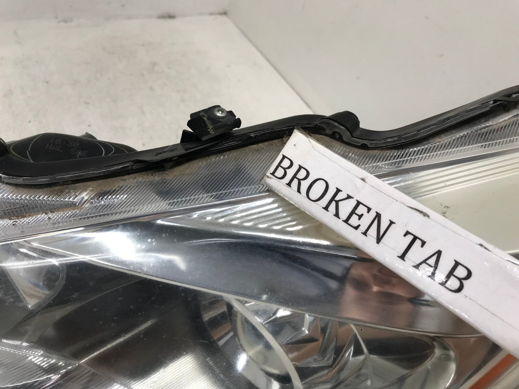 Headlight Damaged Lamp Halogen LH Driver Nissan Altima Sedan 2013 260603TA9A OEM