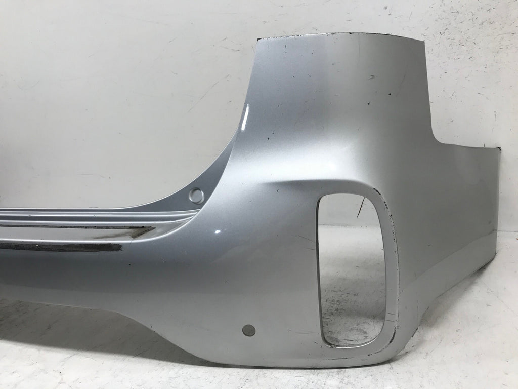 Rear Bumper Cover Silver Kia Sorento EX/Ltd 14-15 w/Sensor Holes 86611-1U500 OEM