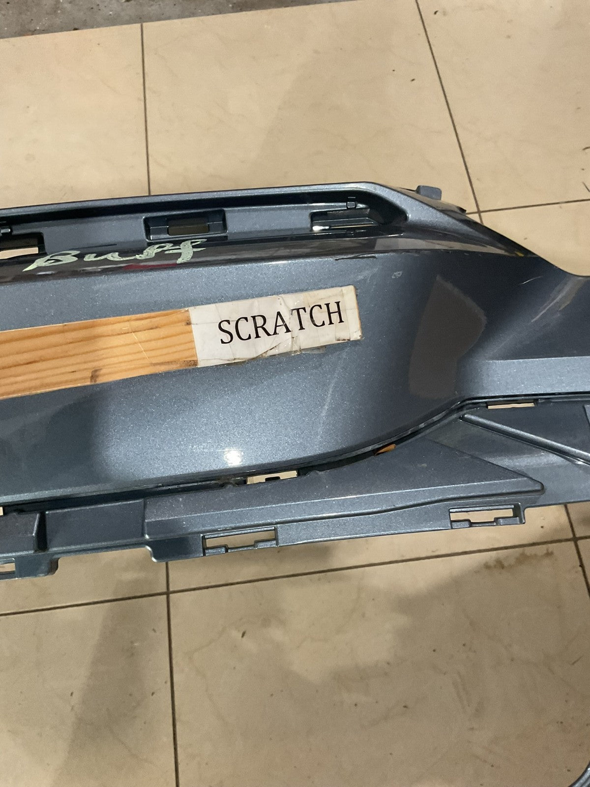 Front Bumper Cover Light Blue 2023 2024 Toyota Corolla Cross Hybrid SE CAPA