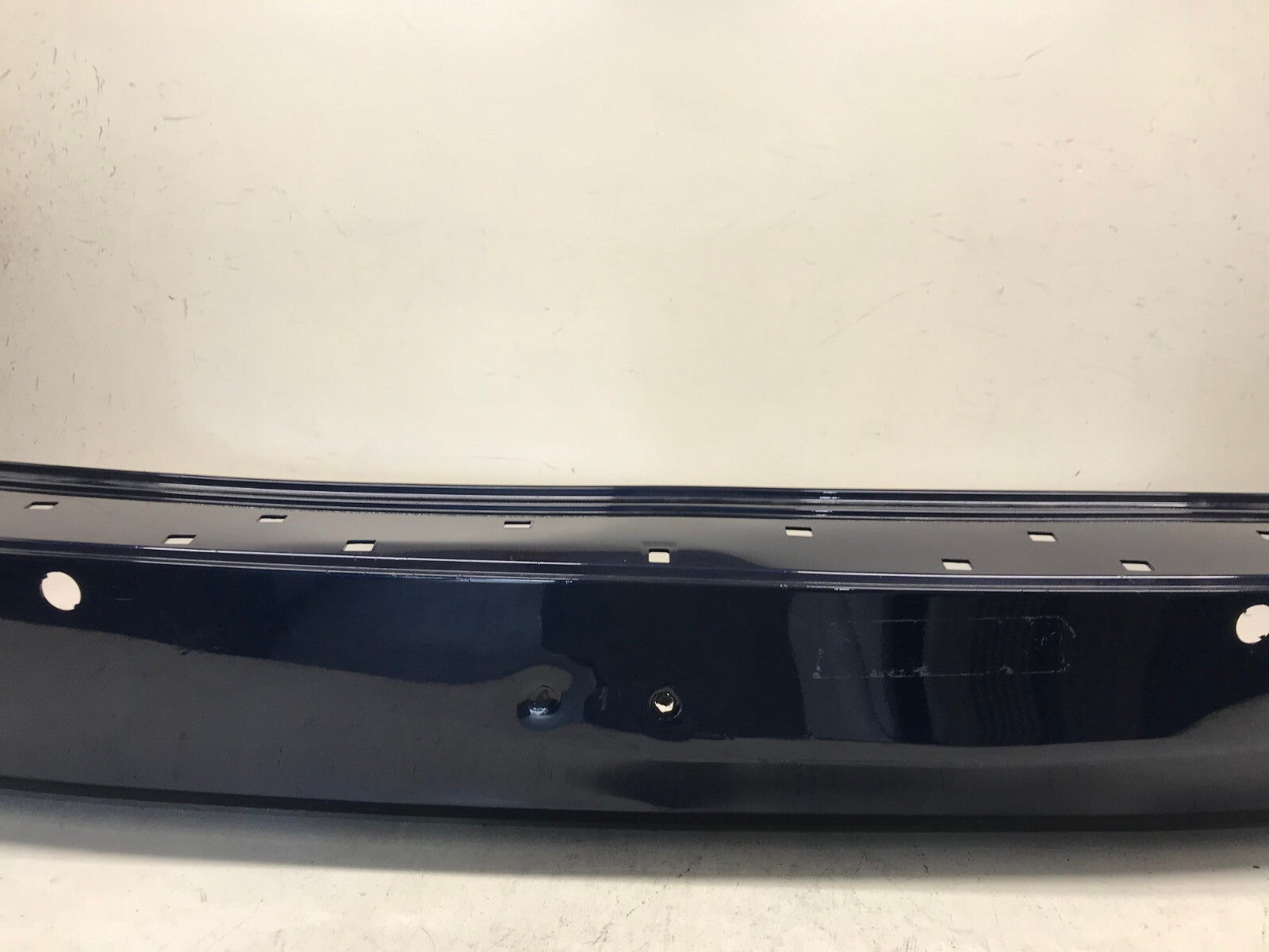 Rear Bumper Cover Blue 2018-2020 Honda Odyssey EX/EX-L/LX w/Sensor Holes OEM