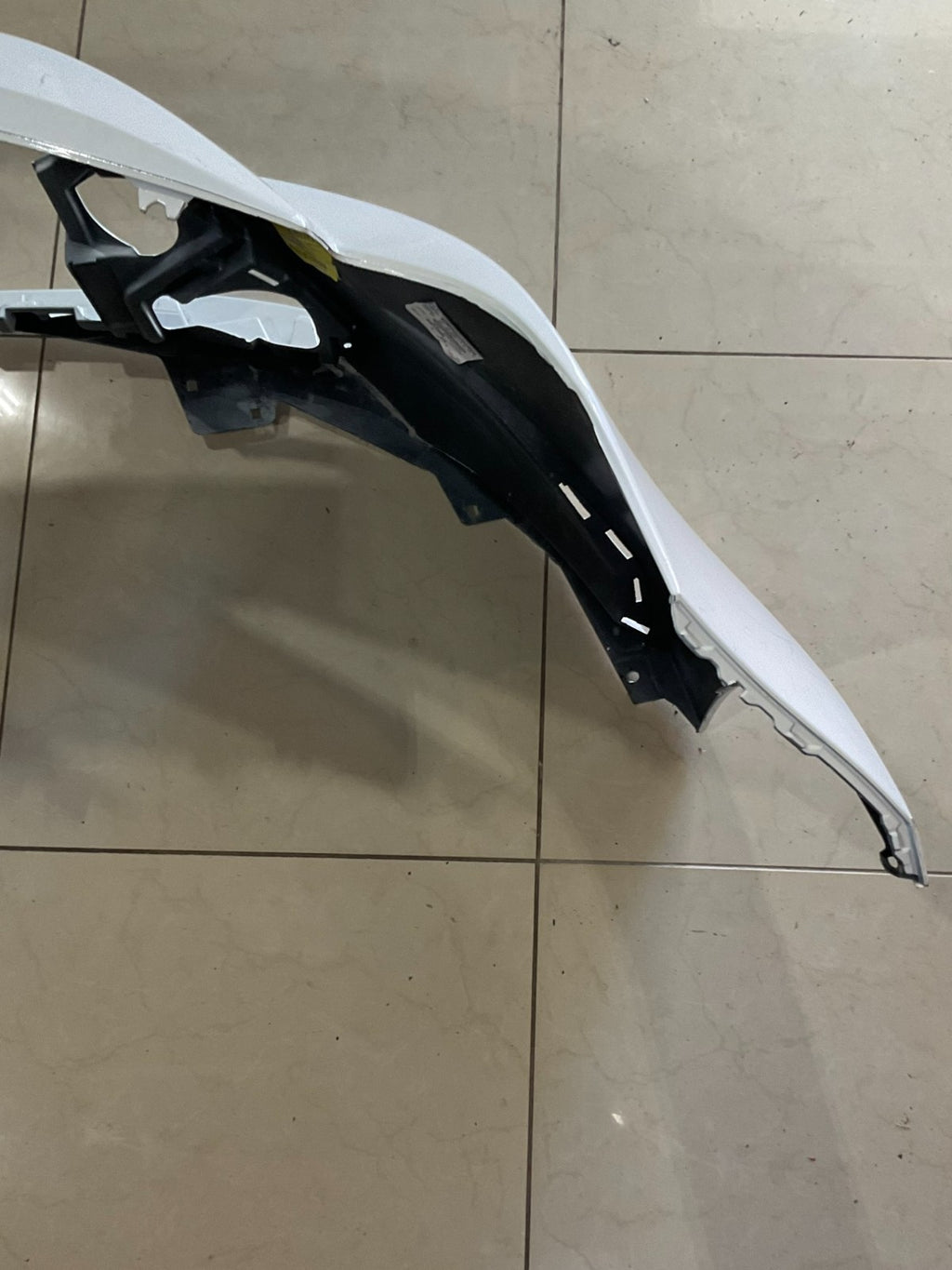 Front Bumper Cover White 2020-2022 Toyota Corolla LE CAPA