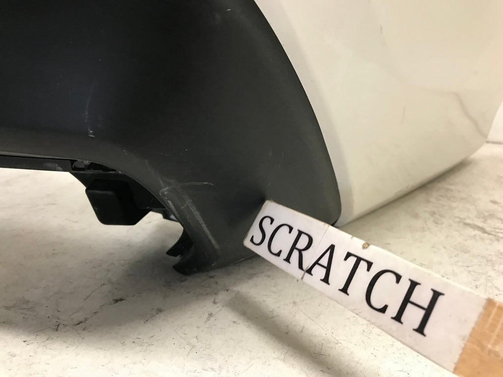 Rear Bumper Cover White 2020-2021 Subaru Legacy Base/XT/Sport w/Sensr Holes CAPA