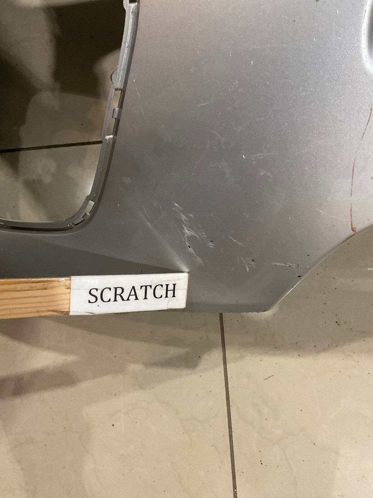 Front Bumper Cover Silver 2017-2019 Kia Sportage CAPA