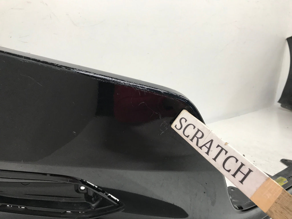 Front Bumper Cover Honda Accord EX/LX/EX-L/Hybrid w/Sensr Holes Black 18-20 CAPA