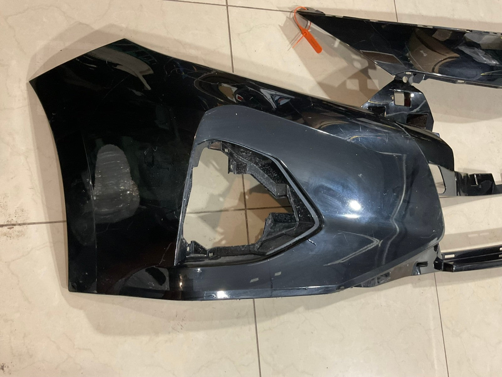 Front Bumper Cover Black 2019-2021 Nissan Maxima 62022-9DJ0H OEM