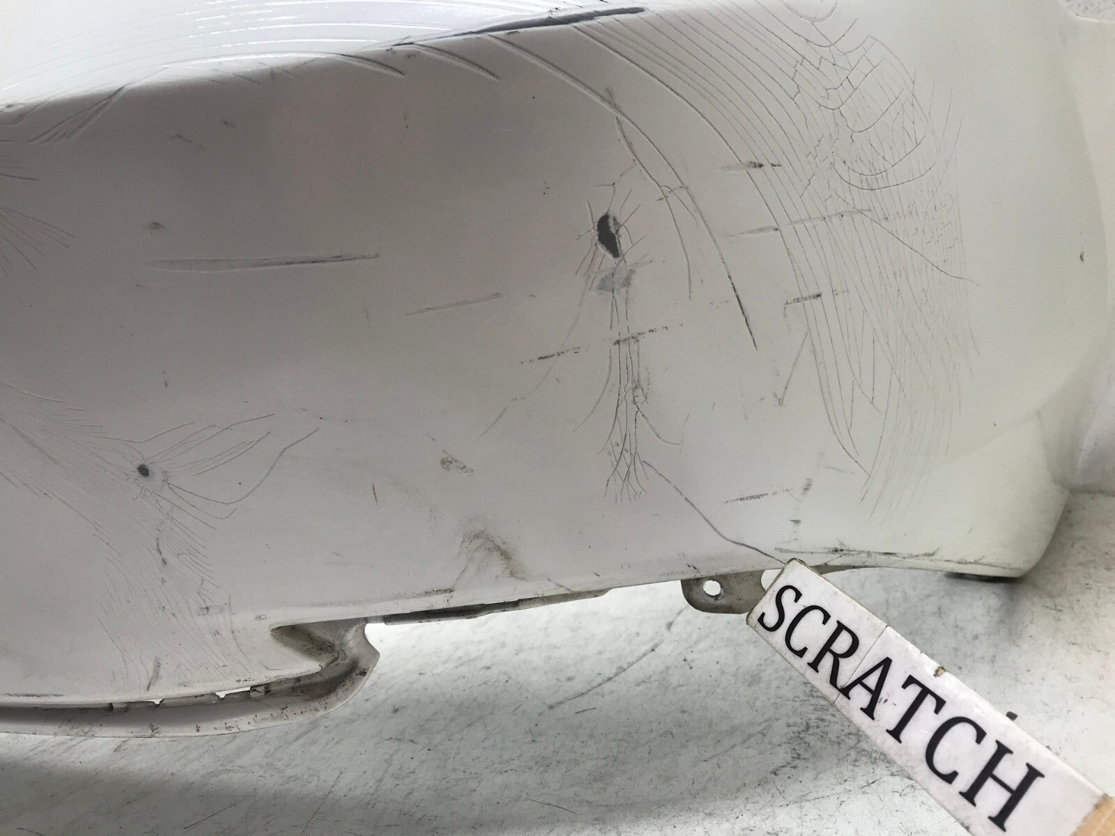 Rear Bumper Cover Toyota Camry SE XSE Hybrid SE 4X7 White 18 19 52159-06B30 OEM2