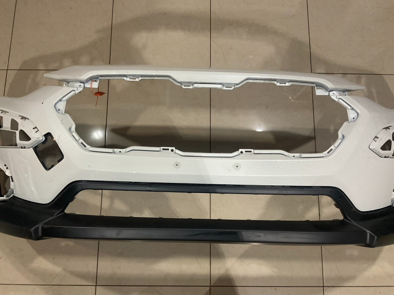 Front Bumper Cover White 2024 Subaru Crosstrek XV 57704fn30a OEM