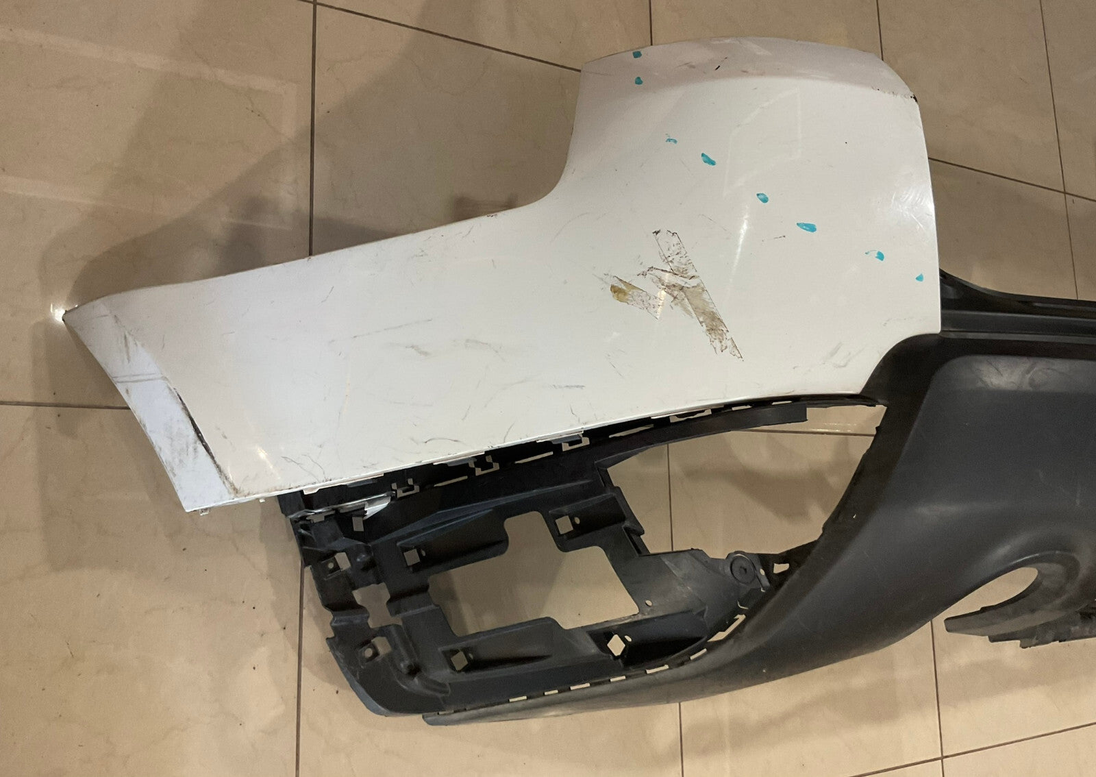 Rear Bumper Cover White Land Rover Range Rover Sport L494 2017 DK62-17F954+C OEM