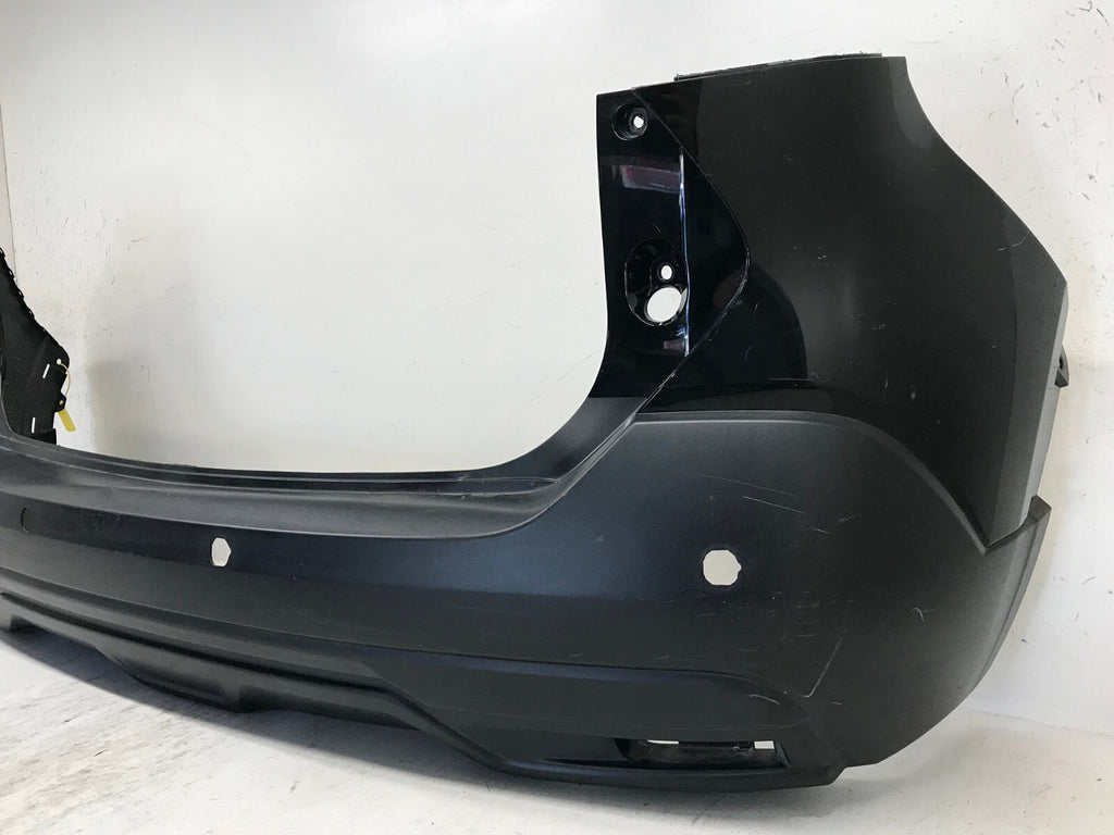 Rear Bumper Cover Nissan Kicks S/SV w/Sensor Holes Black 18 19 85022-5RB0H OEM0