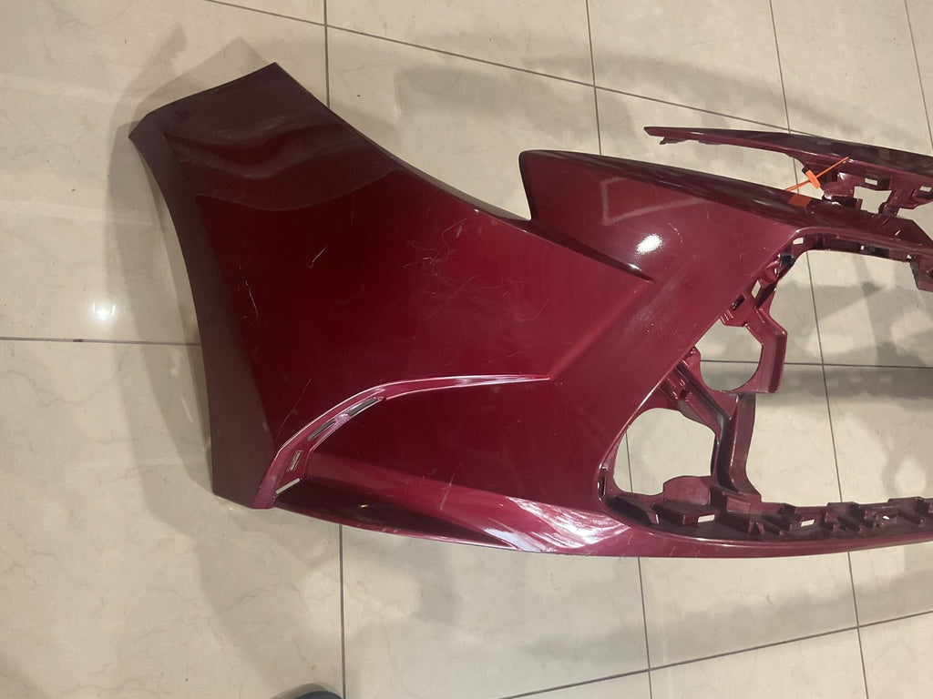 Front Bumper Cover Red 2020 2021 2022 Toyota Corolla L LE XLE CAPA
