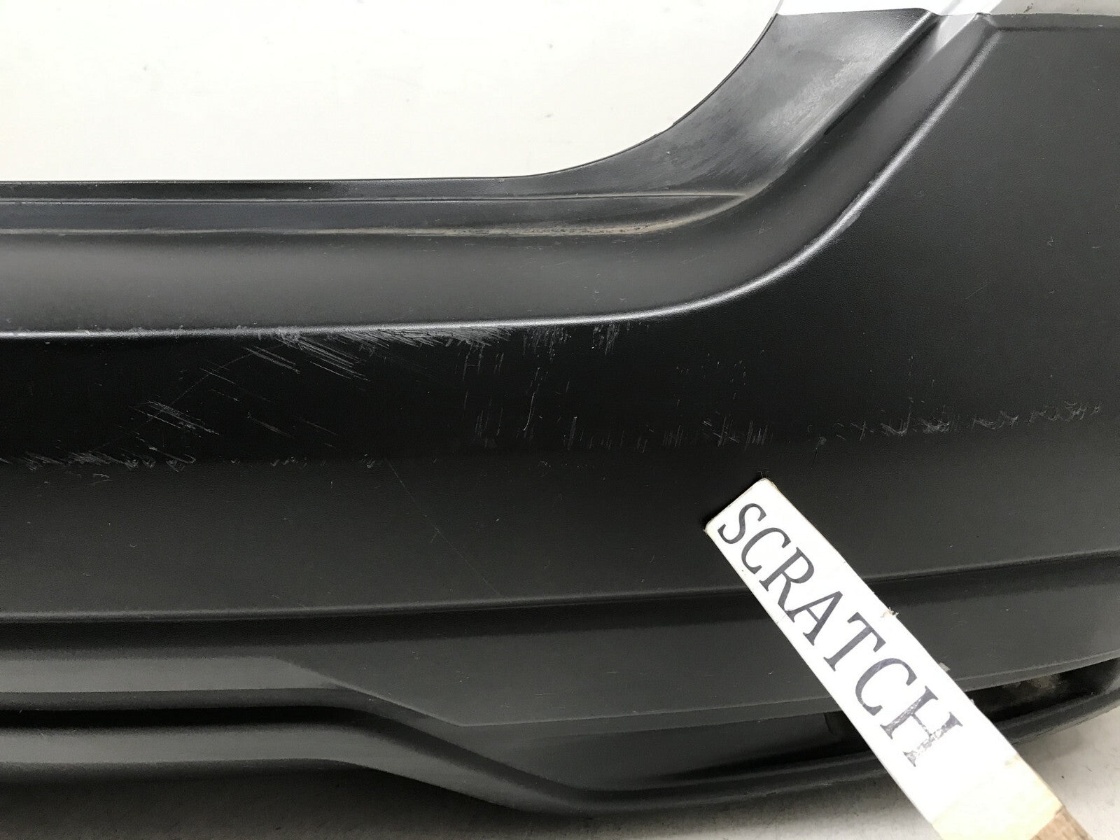 Rear Bumper Cover Nissan Kicks S SV w/Sensor Holes 2018 2019 85022-5RB0H OEM
