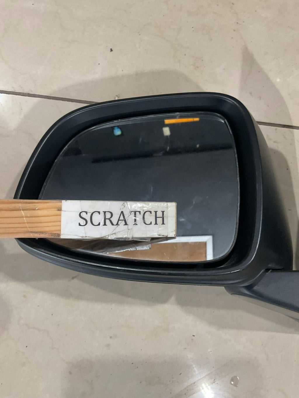 Mirror Left Driver LH Red/Black 2006-2014 MK1 Suzuki Sx4 Door e13011121 OEM