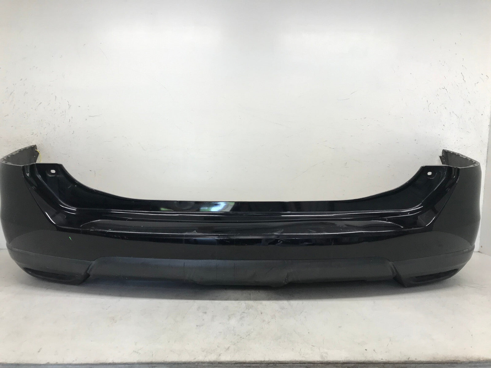 Rear Bumper Cover Black Nissan Rogue S SL SV 2014-2016 85022-5HA0A OEM