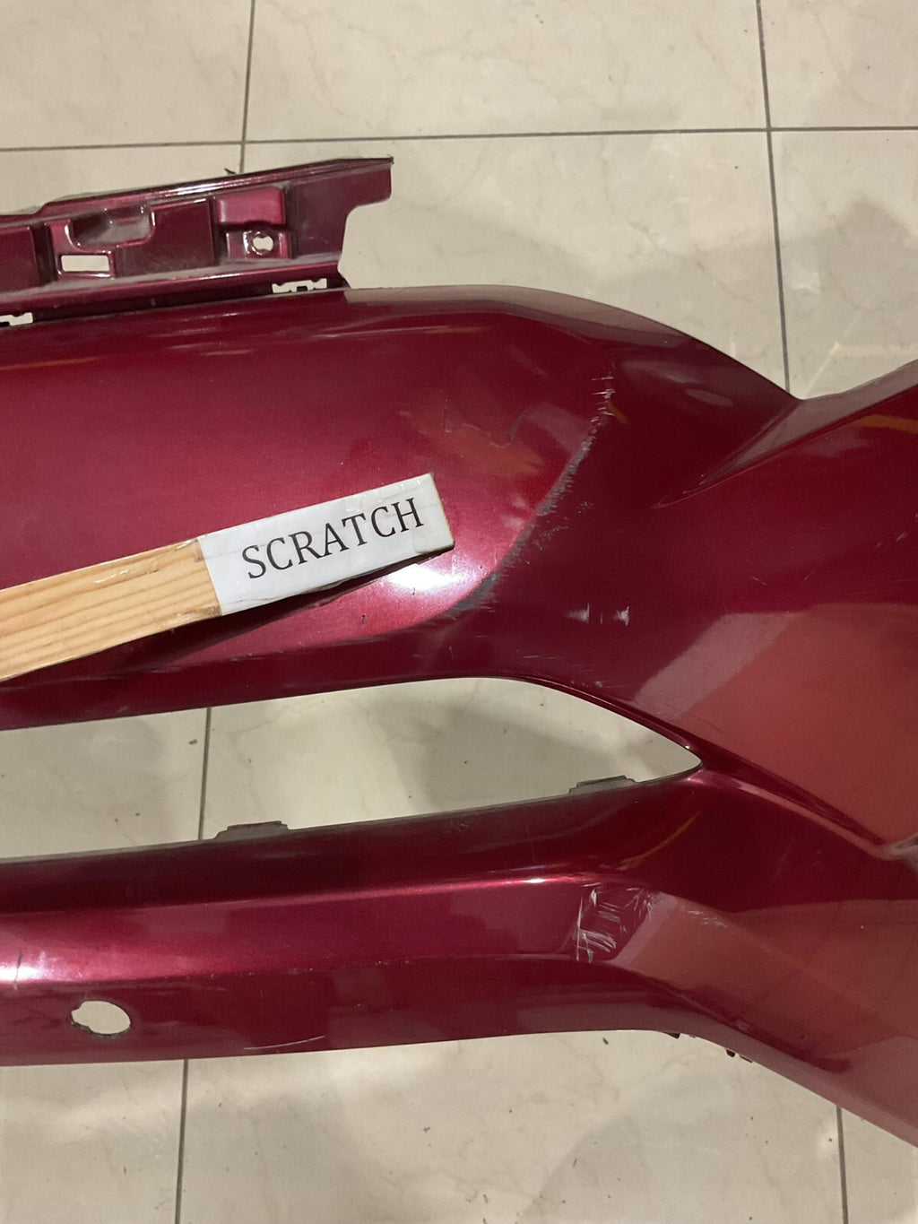 Front Bumper Cover Red Toyota RAV4 SE LE XLE 16-18 52119-0R150 OEM