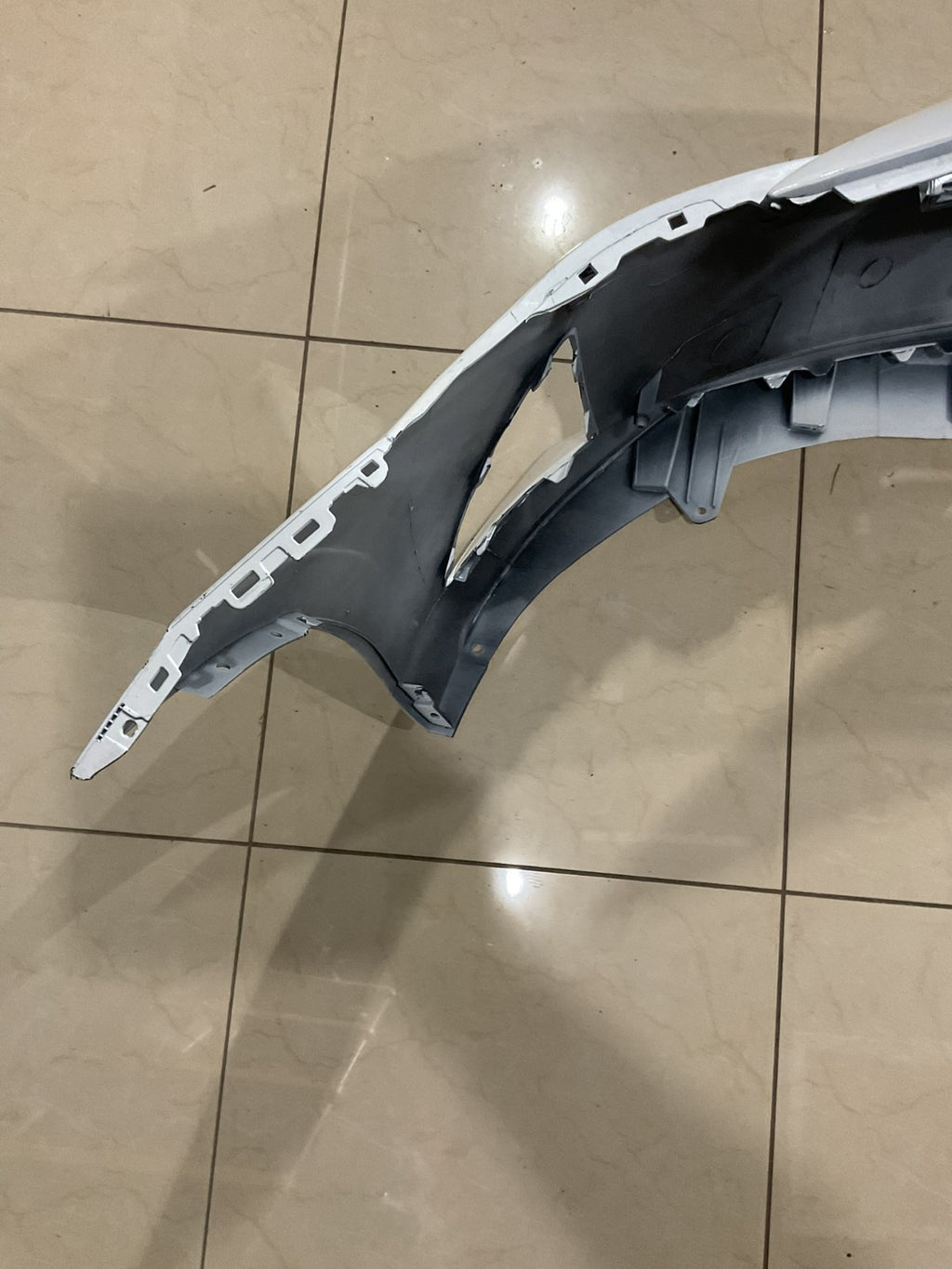 Front Bumper Cover White 2021 2022 2023 Hyundai Elantra Sedan CAPA