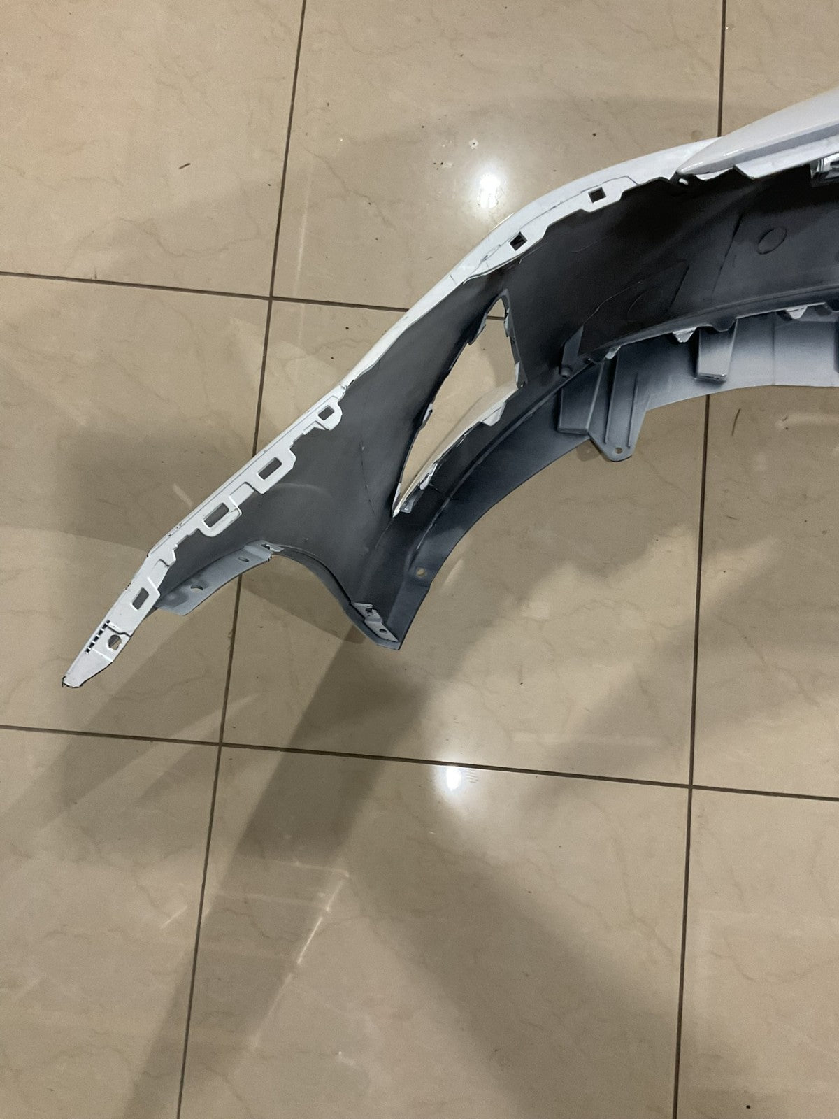 Front Bumper Cover White 2021 2022 2023 Hyundai Elantra Sedan CAPA