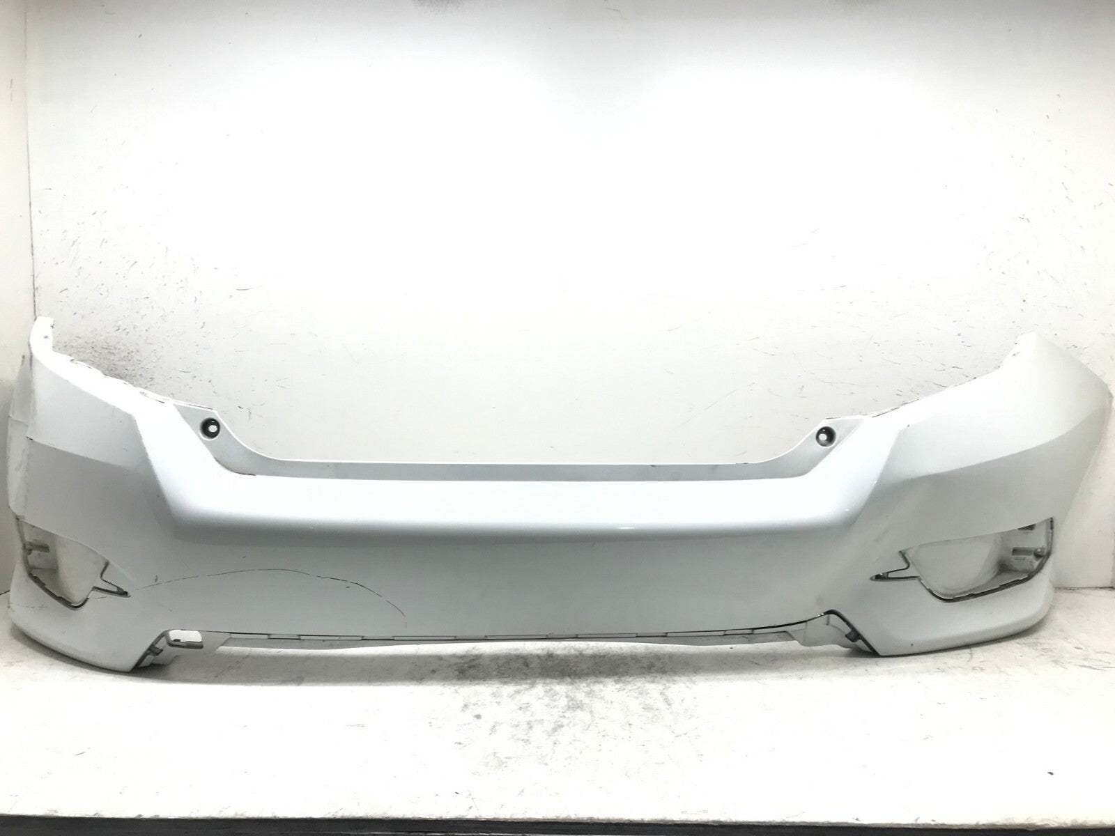 Rear Bumper Cover White Honda Civic Sedan 2016-2018 71501-TBA-A000 OEM