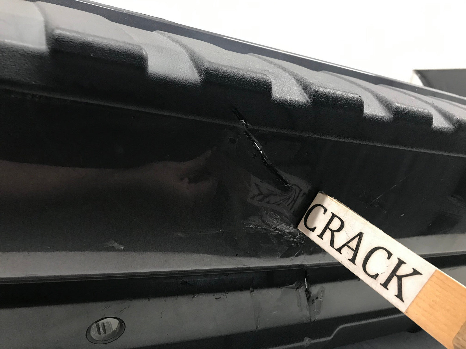 Rear Bumper Cover Subaru Outback w/Sensor Holes Grey 2018 2019 57704AL18A OEM4