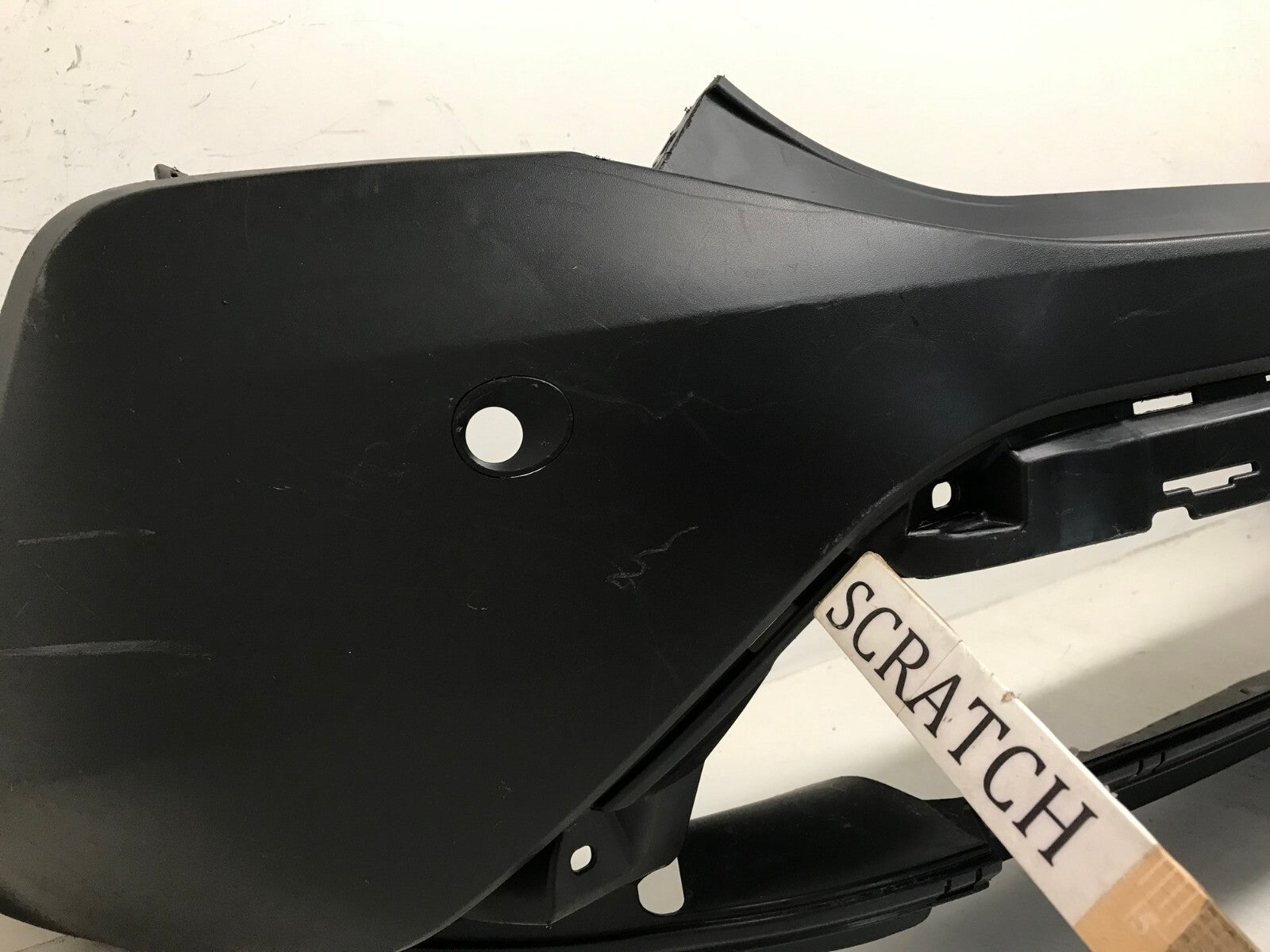 Rear Bumper Cover Toyota RAV4 Adventure w/Sensor Holes Black 2019 2020 OEM2