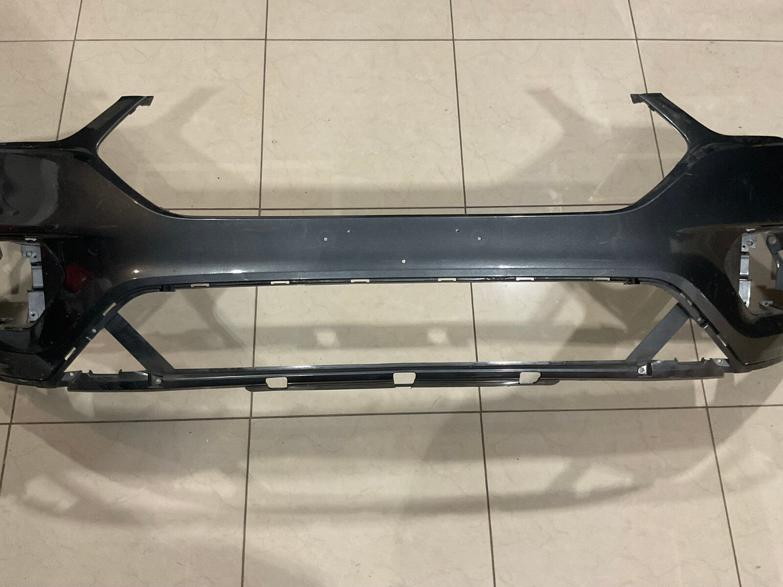 Front Bumper Cover Grey 2017-2019 Ford Escape S Se Titanium GJ54+17757 OEM