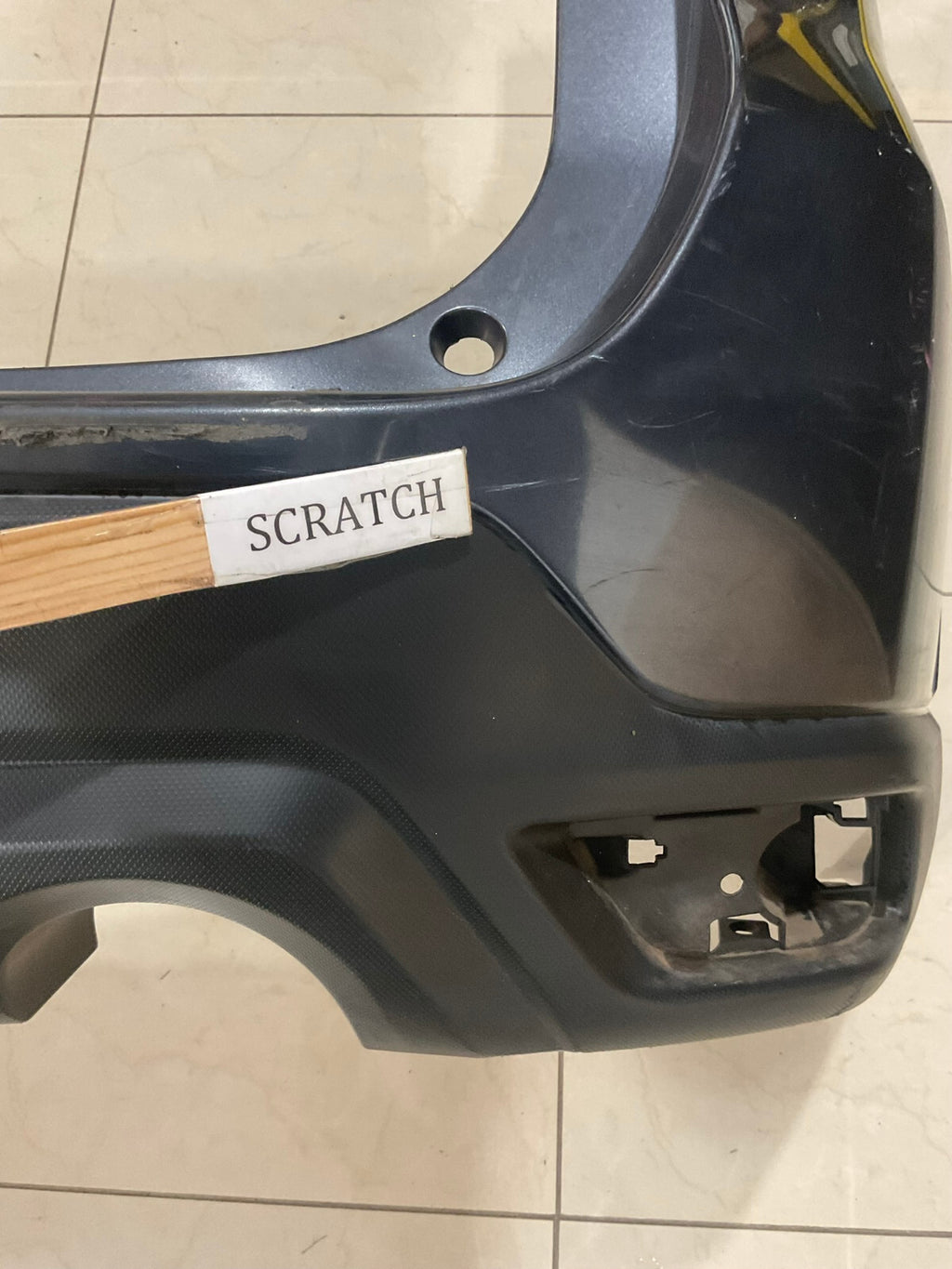 Rear Bumper Cover Dark Grey Subaru Forester Base Ltd Premium 2019 57704SJ300 OEM