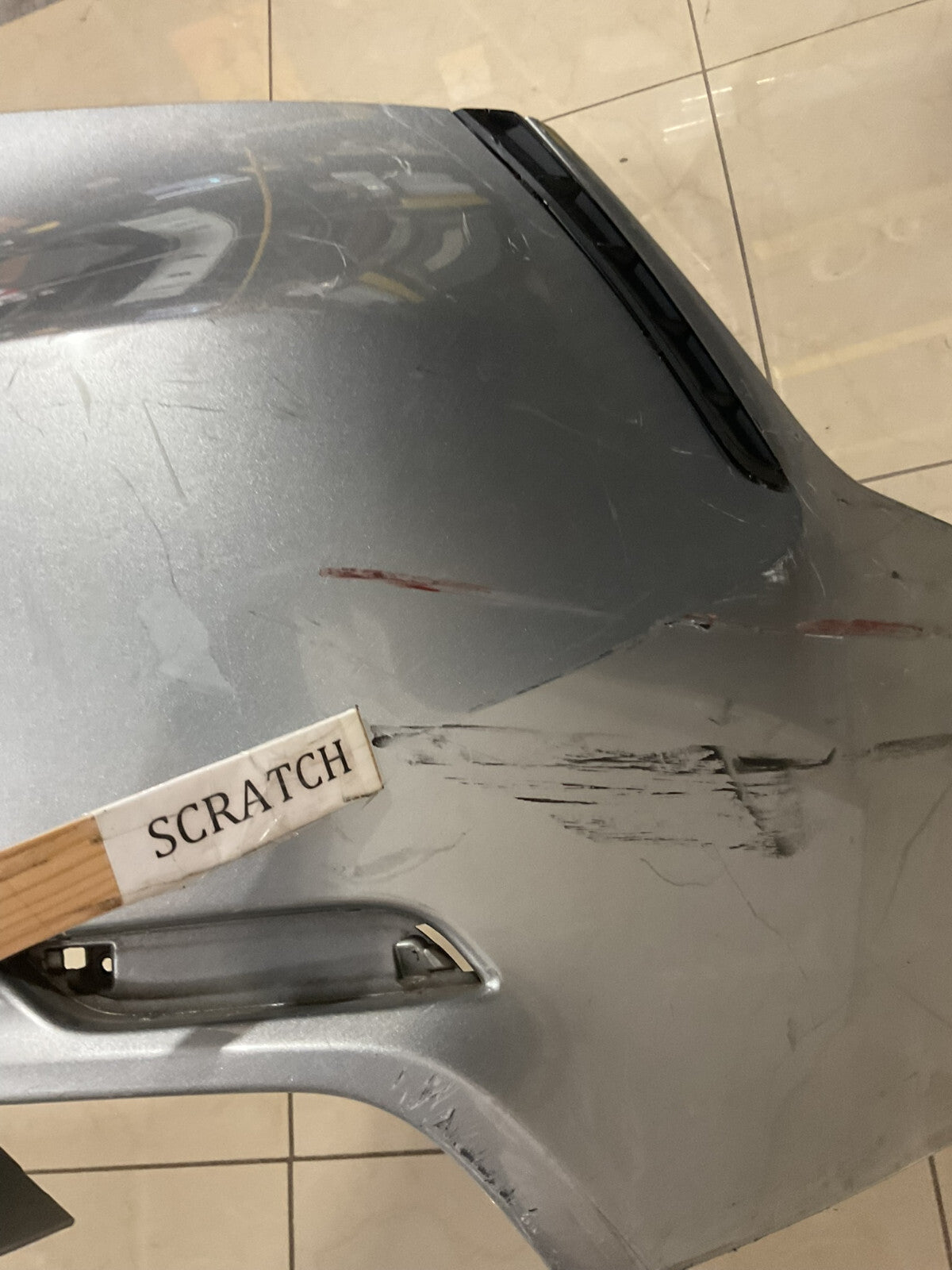 Rear Bumper Cover Silver Toyota Camry SE XSE Hybrid SE 2018-2019 52159+06B50 OEM