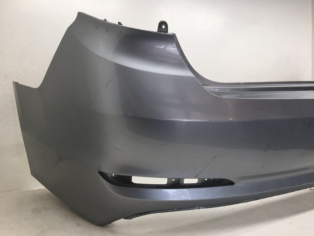 Rear Bumper Cover Hyundai Sonata Limited SE ECO Sport w/o Sensors 2015-2017 OEM