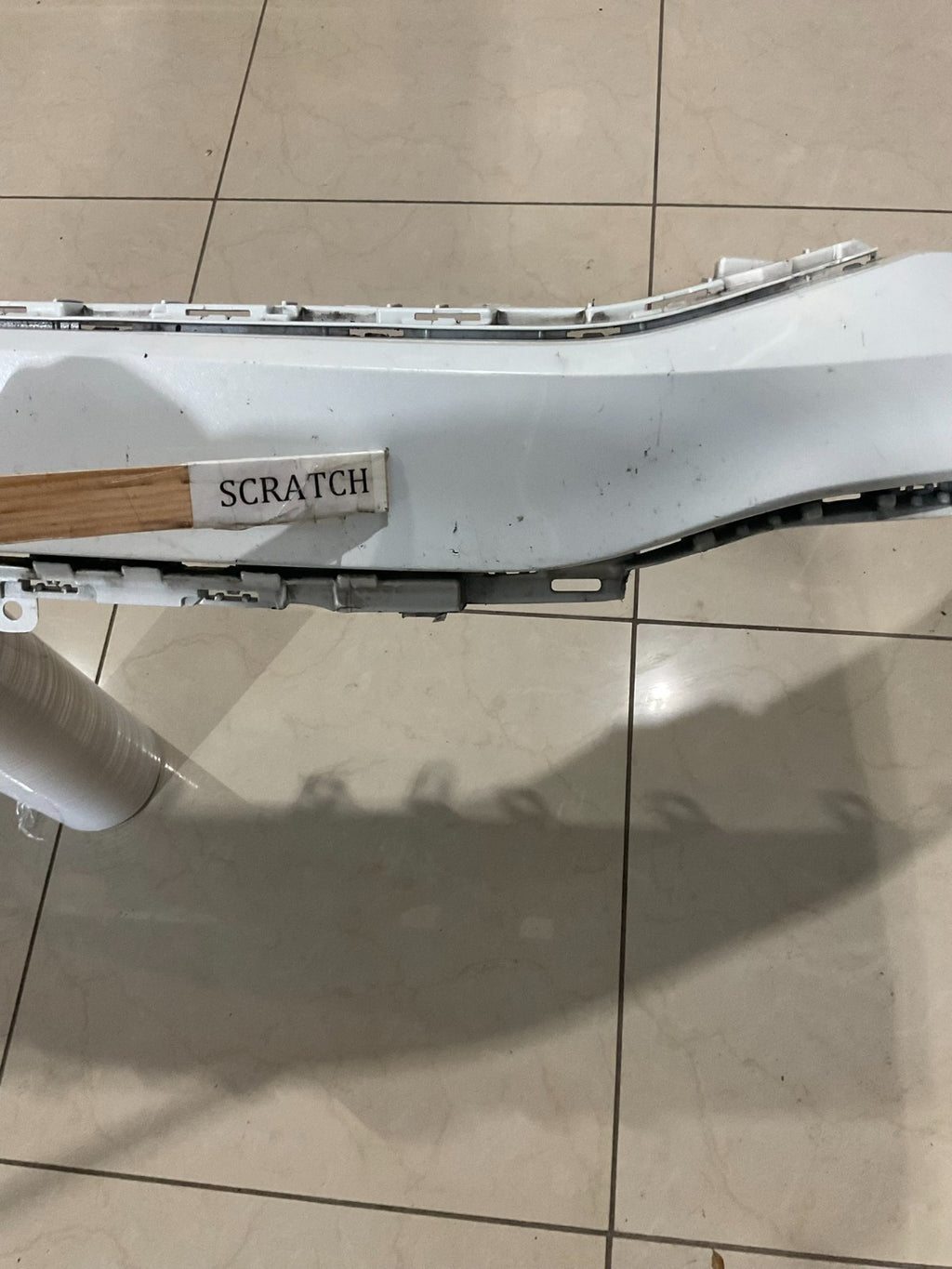 Front Bumper Cover White 2022 2023 Volkswagen Tiguan 5nn+807+221+b OEM