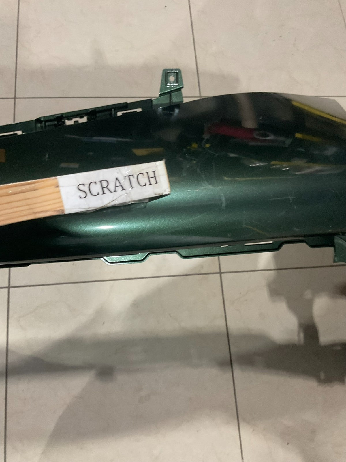 Front Bumper Cover Green 2021 2023 Toyota Sienna 52119+08100 OEM