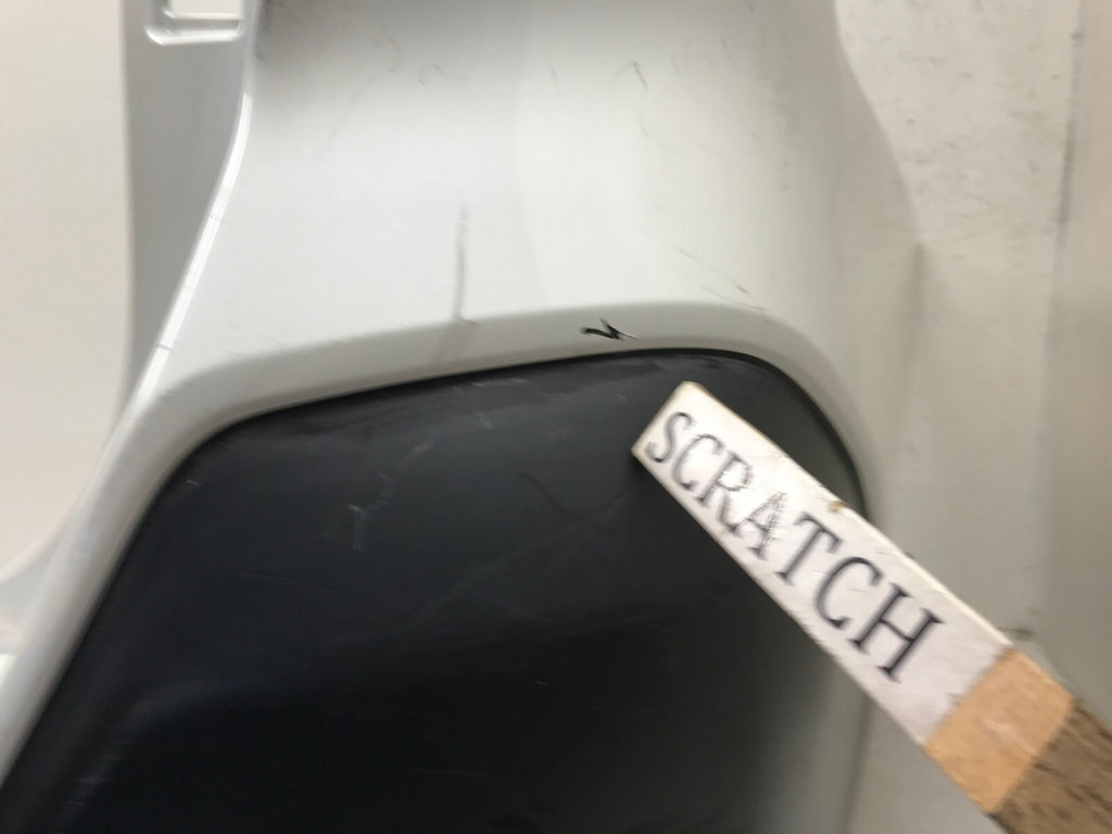 Rear Bumper Cover White Subaru Outback 2020 w/Sensor Holes 57704AN31A OEM