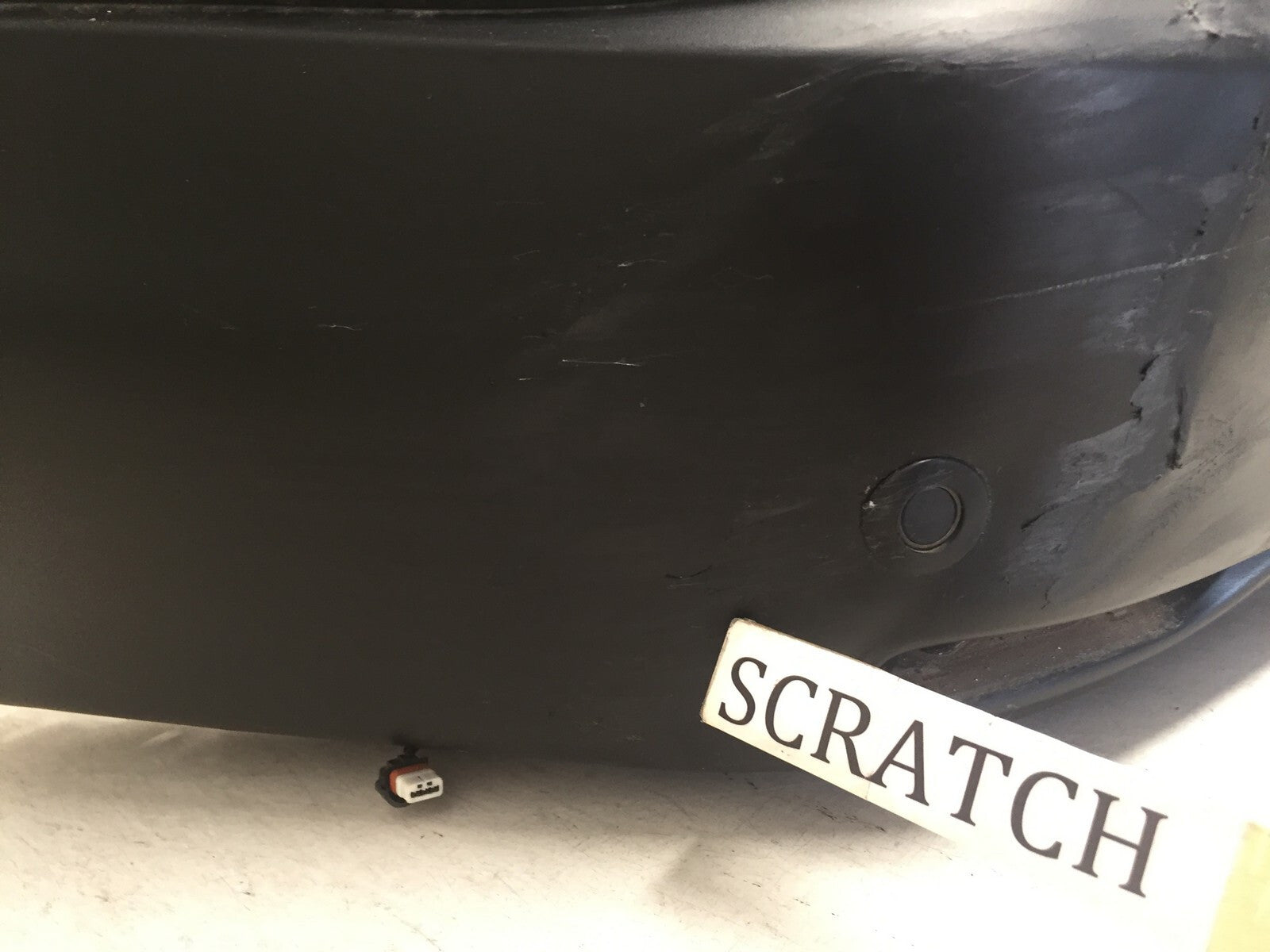 Rear Bumper Cover Nissan Rogue Sport S SL SV w/Sensor Holes 2017 2018 OEM2