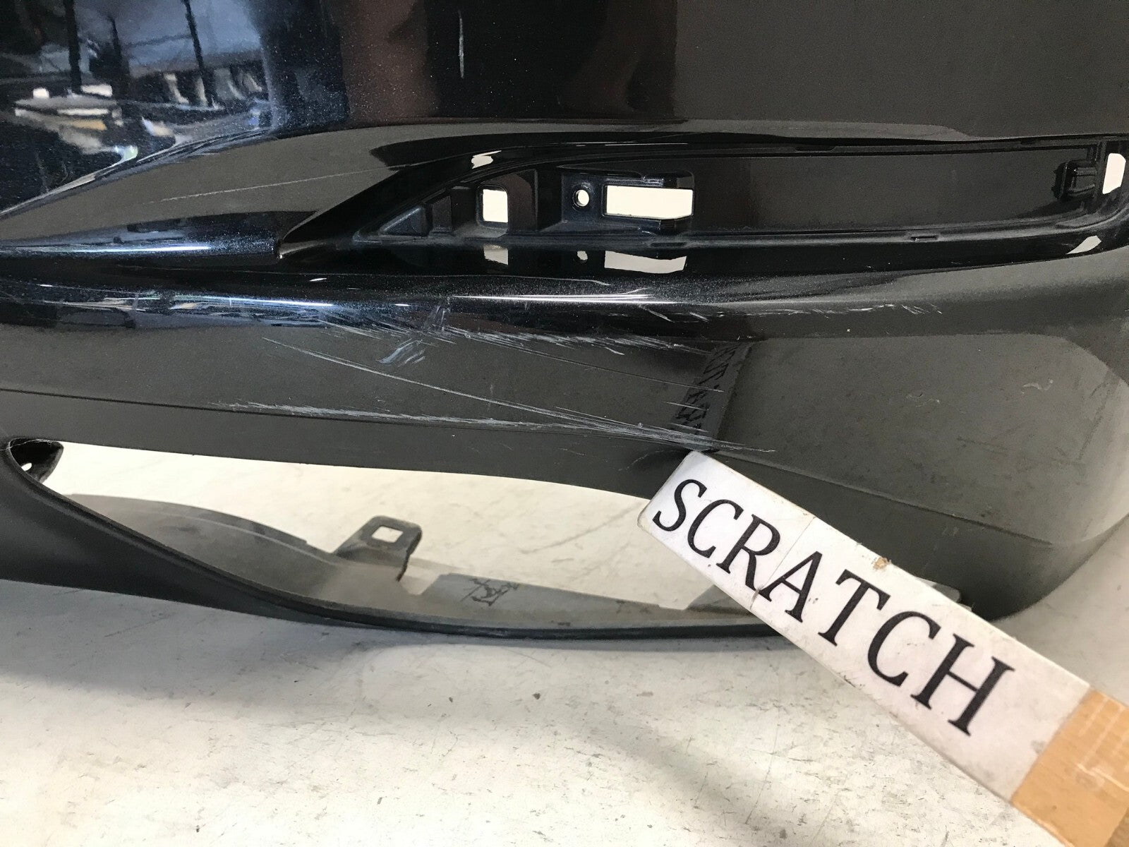 Rear Bumper Cover Black 2019-2020 Lexus ES350 w/Sensor Holes 52159-33470 OEM