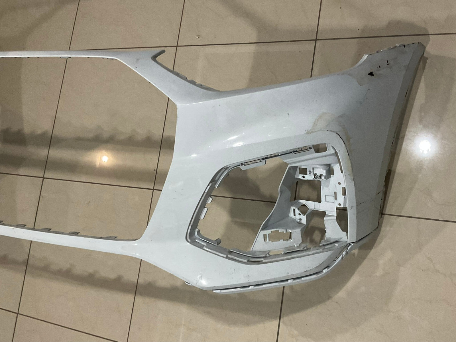 Front Bumper Cover White 2021 2022 Audi Q5 80A+807+437 OEM