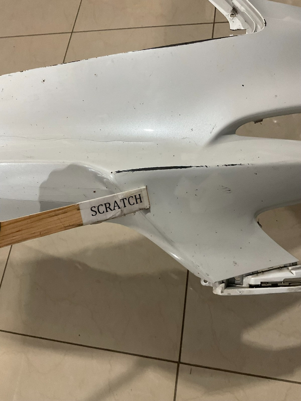 Front Bumper Cover White 2022-2024 Acura RDX 71101+tjb+a000 OEM