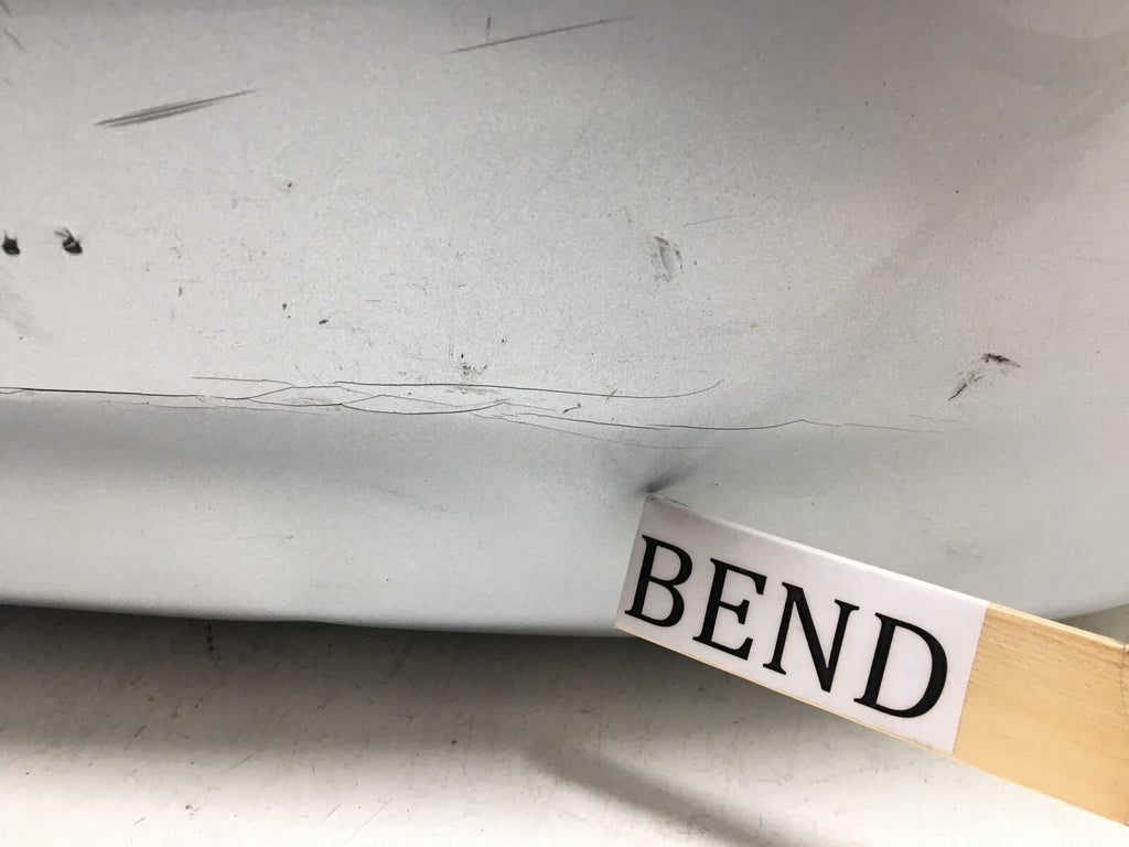 Rear Bumper Cover Hyundai Elantra GLS SE silver Limited 2007 Only 2007 2010 OEM