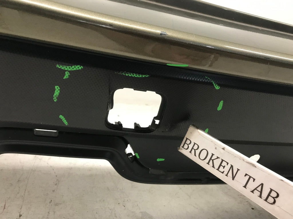 Rear Bumper Cover Green Subaru Forester Sport Touring 19 2020 w/Sensor Holes OEM