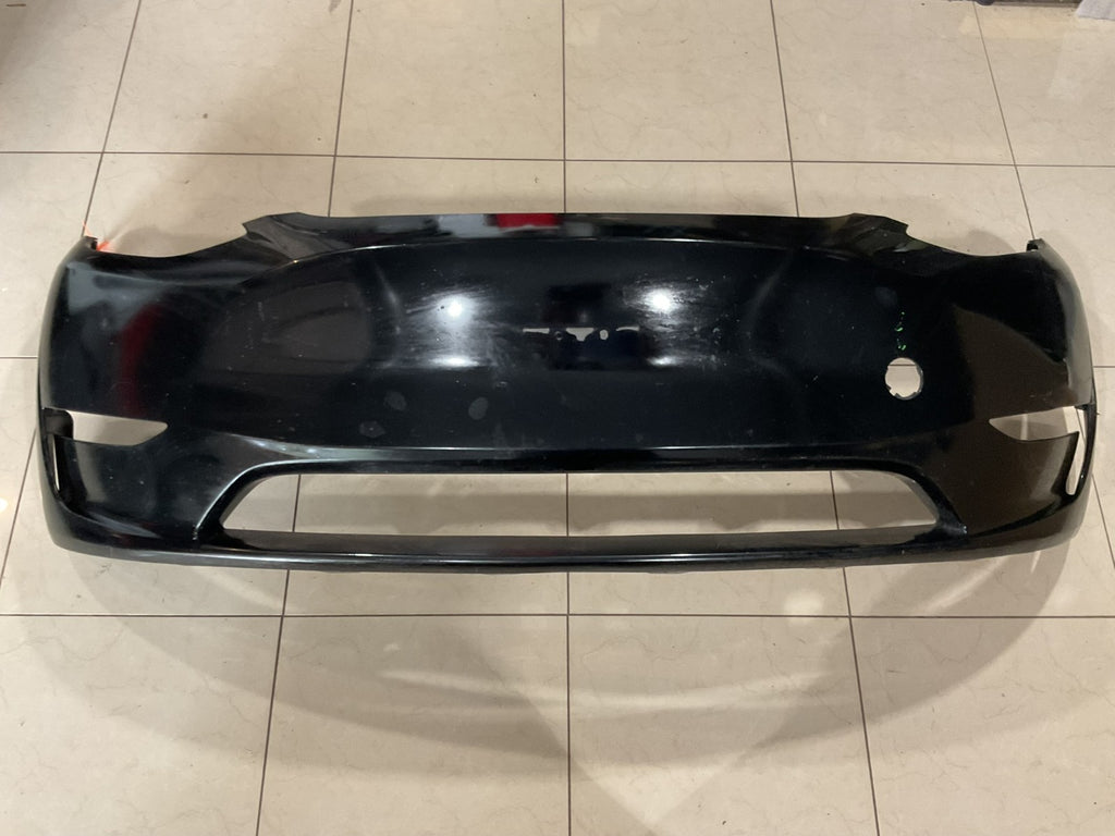 Front Bumper Cover Black 2020-2021 Tesla Model Y 1493745-00-a OEM